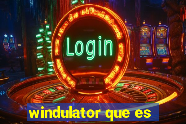 windulator que es